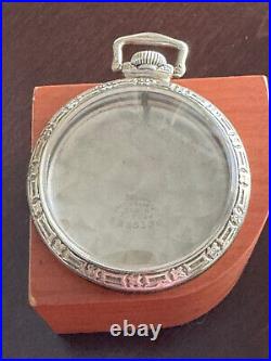 Vintage 16 Size Illinois Watch Co. Pocket Watch Case Lever & Pendant Set