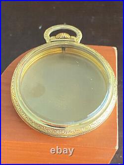 Vintage 16 Size Keystone Waltham Pocket Watch Case Only, Left And Right Lever