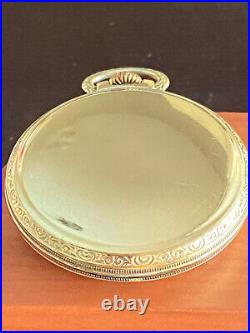 Vintage 16 Size Keystone Waltham Pocket Watch Case Only, Left And Right Lever