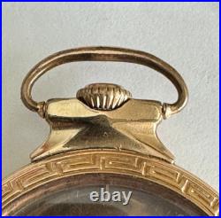 Vintage 16 Size Nawco Security Railroad Model Pocket Watch Case 10k Yellow G. F