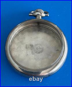 Vintage 16 Size Philadelphia W. C. C. Pocket Watch Case Lever And Pendant Set