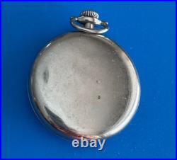 Vintage 16 Size Philadelphia W. C. C. Pocket Watch Case Lever And Pendant Set