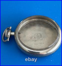 Vintage 16 Size Philadelphia W. C. C. Pocket Watch Case Lever And Pendant Set