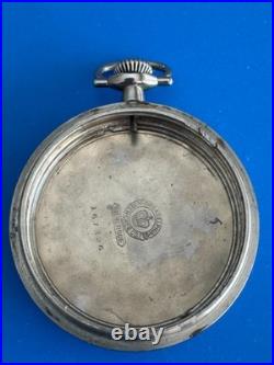 Vintage 16 Size Philadelphia W. C. C. Pocket Watch Case Lever And Pendant Set