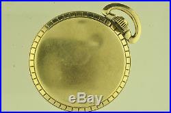 Vintage 16 Size Waltham Swiss Incabloc Pocketwatch Nice Case! 25 Jewels