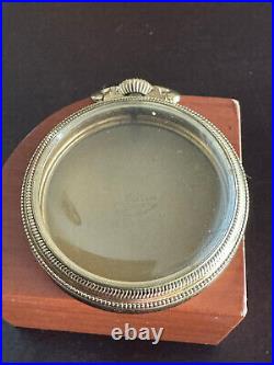 Vintage 16 Size Waltham Vanguard Pocket Watch Case Left Side Lever For M# 1908