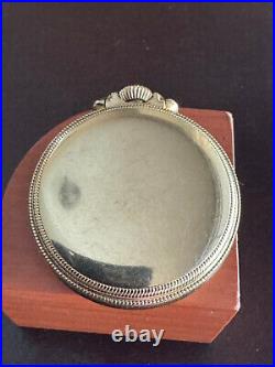 Vintage 16 Size Waltham Vanguard Pocket Watch Case Left Side Lever For M# 1908