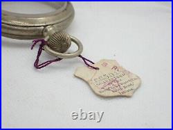 Vintage 16 size Salesman Sample Pocket watch case tagged South Bend used # 6