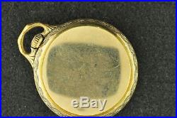 Vintage 16s Hamilton Stiff Bow Railroad Pocket Watch Case Lever Set