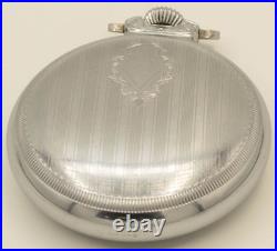Vintage 1897 Waltham Sterling 18s 7J Pocket Watch Fancy Case Running