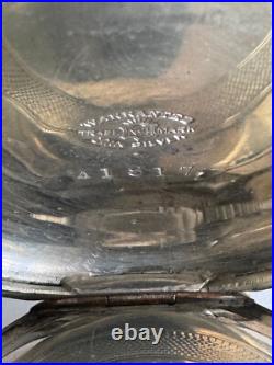 Vintage 18 Size Coin Silver Pocket Watch Case Lever Set Only