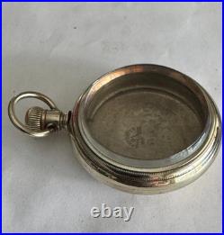 Vintage 18 Size Crescent Swingout Style Pocket Watch Case Pendant & Lever Set