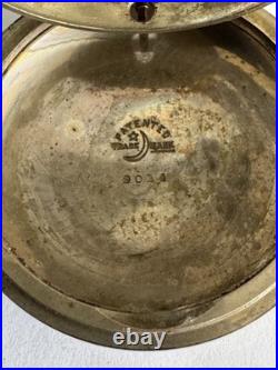 Vintage 18 Size Crescent Swingout Style Pocket Watch Case Pendant & Lever Set