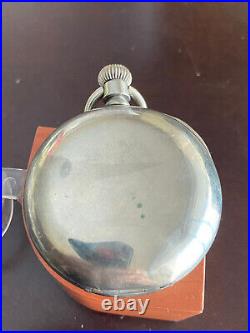 Vintage 18 Size Dueber Pocket Watch Case Only, Clam Shell, Lever Set Only