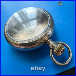 Vintage 18 Size Fahys Ore Silver #1 Pendant- Lever Set Pocket Watch Case