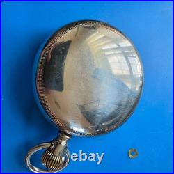 Vintage 18 Size Fahys Ore Silver #1 Pendant- Lever Set Pocket Watch Case