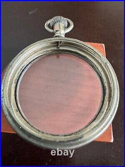 Vintage 18 Size Hamilton Salesmans Pocket Watch Case, Display Back