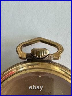 Vintage 18 Size Illinois Pocket Watch Case Lever & Pendant Set