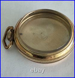 Vintage 18 Size Illinois Pocket Watch Case Lever & Pendant Set
