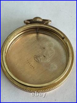 Vintage 18 Size Illinois Pocket Watch Case Lever & Pendant Set