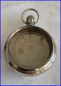 Vintage 18 Size Star W. C. C. Pocket Watch Case Bold Crown Pendant & Lever Set