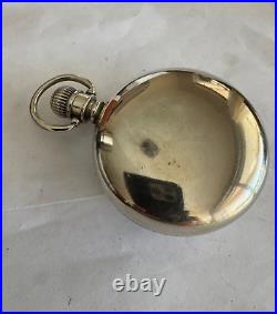 Vintage 18 Size Star W. C. C. Pocket Watch Case Bold Crown Pendant & Lever Set