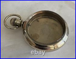 Vintage 18 Size Star W. C. C. Pocket Watch Case Bold Crown Pendant & Lever Set