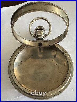 Vintage 18 Size Star W. C. C. Pocket Watch Case Bold Crown Pendant & Lever Set
