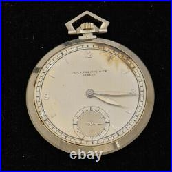 Vintage 18k solid gold Patek Philippe Pocket Watch with Case and Documents