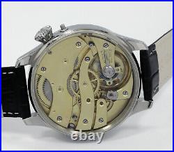Vintage 1900s Man Deesse Swiss pocket watch movement +orig dial+ new case
