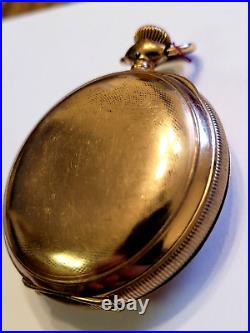 Vintage 1901 Hamilton 941 Size 18s 21 Jewels Railroad Pocket Watch Hunter case