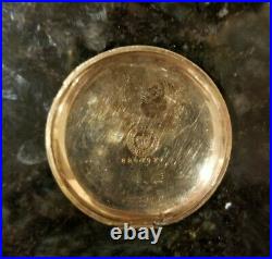 Vintage 1904 American WALTHAM Case GOLD Filled/Plated POCKET WATCH