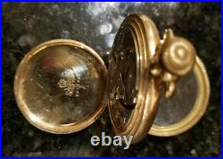 Vintage 1904 American WALTHAM Case GOLD Filled/Plated POCKET WATCH