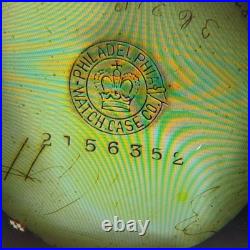 Vintage 1911 Elgin Pocket Watch 12s Grade 303 Running 10K GF Victory Case RUNS