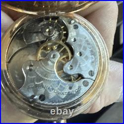 Vintage 1915 Elgin Pocket Watch with Illinois hunter 10k gold filled case