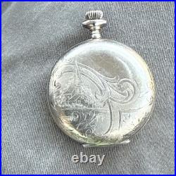 Vintage 1915 Elgin Pocket Watch with Illinois hunter 10k gold filled case