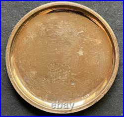 Vintage 1916 Illinois Grade 403 Pocket Watch Running Ticks GF Case 12s 15j USA