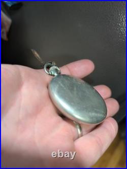 Vintage 1918 Illinois Pocket Watch Grade 306 16s 19j Openface Nickel Case READ