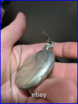 Vintage 1918 Illinois Pocket Watch Grade 306 16s 19j Openface Nickel Case READ