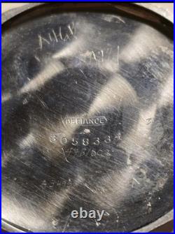 Vintage 1924 Elgin Pocket Watch 15J Art Deco Decagon Case RUNS EXCELLENT