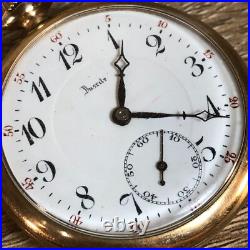 Vintage 1930s Dusrite Tacy Co. Supreme Case Pocket Watch