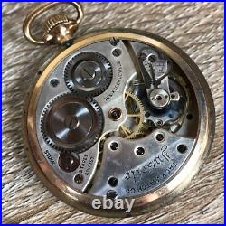 Vintage 1930s Dusrite Tacy Co. Supreme Case Pocket Watch