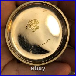 Vintage 1930s Dusrite Tacy Co. Supreme Case Pocket Watch