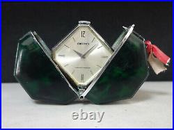 Vintage 1965 SEIKO mechanical pocket watch 21-7210 17J Japanese Urushi case