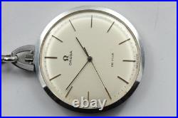 Vintage 1973 OMEGA De Ville Pocket Watch Cal. 1035 Ref. 1311746 Manual From Japan