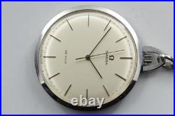 Vintage 1973 OMEGA De Ville Pocket Watch Cal. 1035 Ref. 1311746 Manual From Japan