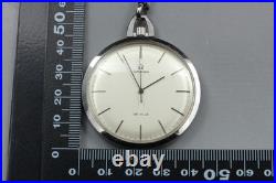 Vintage 1973 OMEGA De Ville Pocket Watch Cal. 1035 Ref. 1311746 Manual From Japan