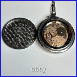 Vintage 1973 OMEGA De Ville Pocket Watch Cal. 1035 Ref. 1311746 Manual From Japan