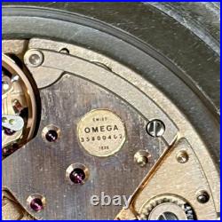 Vintage 1973 OMEGA De Ville Pocket Watch Cal. 1035 Ref. 1311746 Manual From Japan
