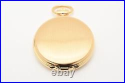Vintage 1993 N MINT Box Seiko Pocket Watch 7N21-0A00 Gold Full Hunter 45mm